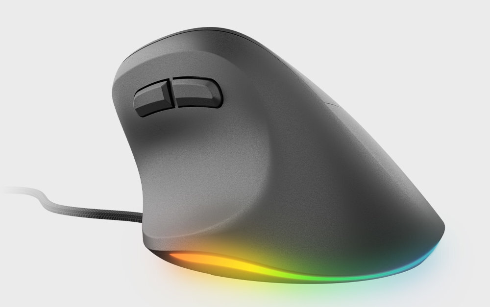 NATEC Crake 2 Pro Podświetlenie RGB 16 milionów 13 predefiniowanym trybom świetlnym