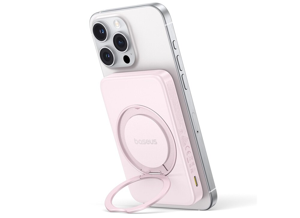 Powerbank Baseus PicoGo Qi2 ładuje smartfona