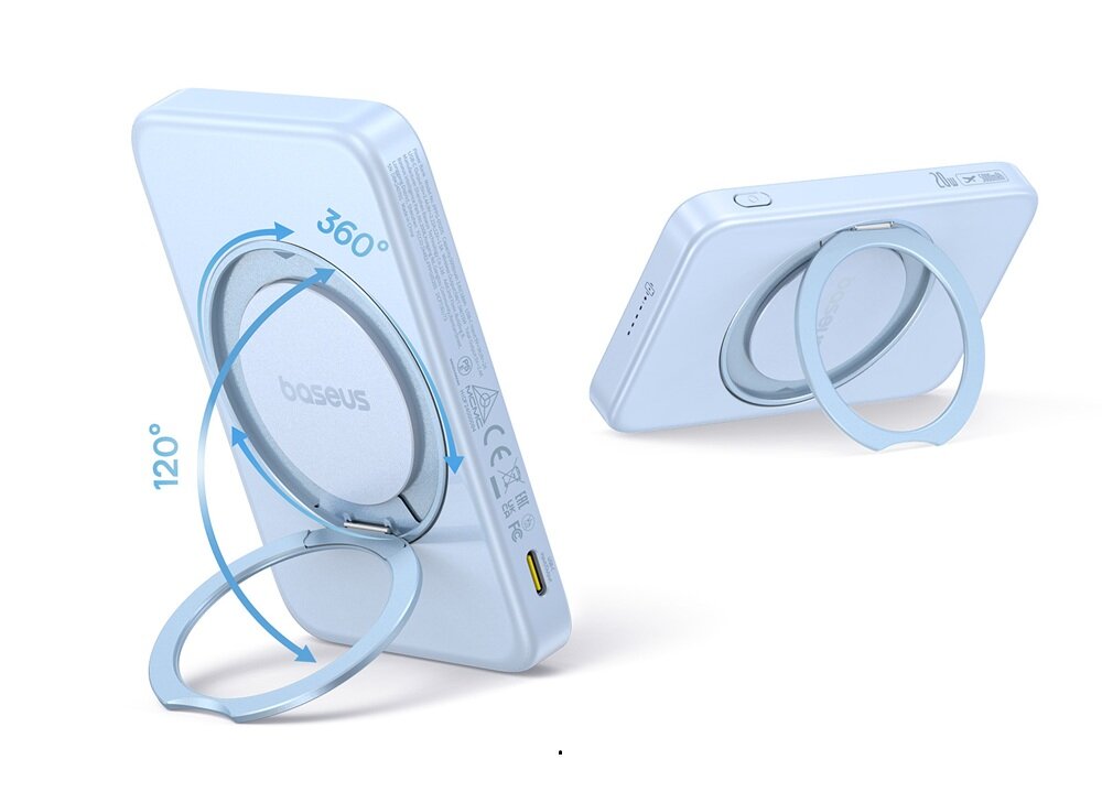 Powerbank Baseus PicoGo Qi2 dwa ustawienia stojaka