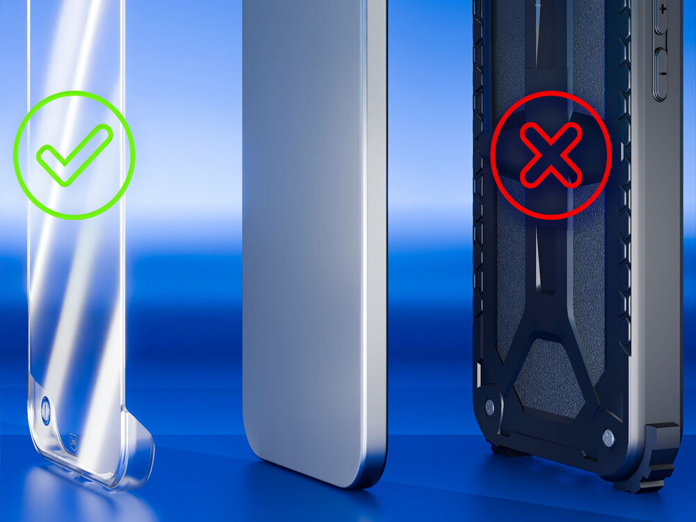 Etui 3MK Just20g Matt Case dyskretna ochrona niewidoczne etui transparentne półtransparentne nie żółknie