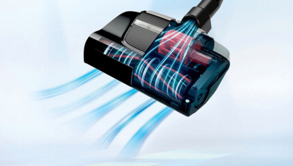 Odkurzacz BOSCH Serie 8 ProPower BGL8POW2 Wydajna turboszczotka Miniturboszczotka AirTurbo Plus funkcja Automatic Power Control automatycznie dostosowuje się do rodzaju odkurzanej powierzchni na wszystkich typach podłóg funkcja SelfClean jednym naciśnięciem przycisku