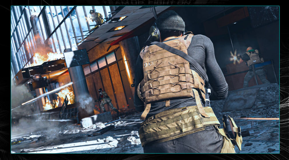 Monitor GIGABYTE GS32QCA 31.5 cala 2560x1440px 180Hz 1 ms [MPRT] Curved prezentacja ekranu z gry Black Equalizer poprawia widoczność w ciemnych scenach Game Assist wspomaga celowanie OSD Sidekick sterowanie ustawieniami bez użycia przycisków wsparcie płynności