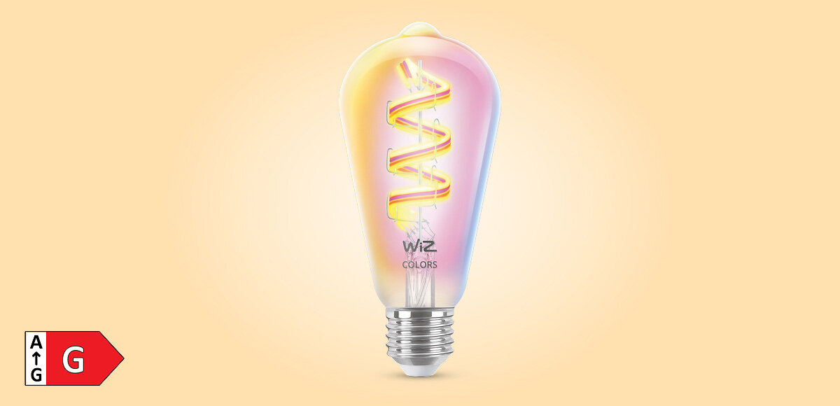 Inteligentna żarówka LED WIZ E27 ST64 6,3 W (odpowiednik 40 W) 470 lm