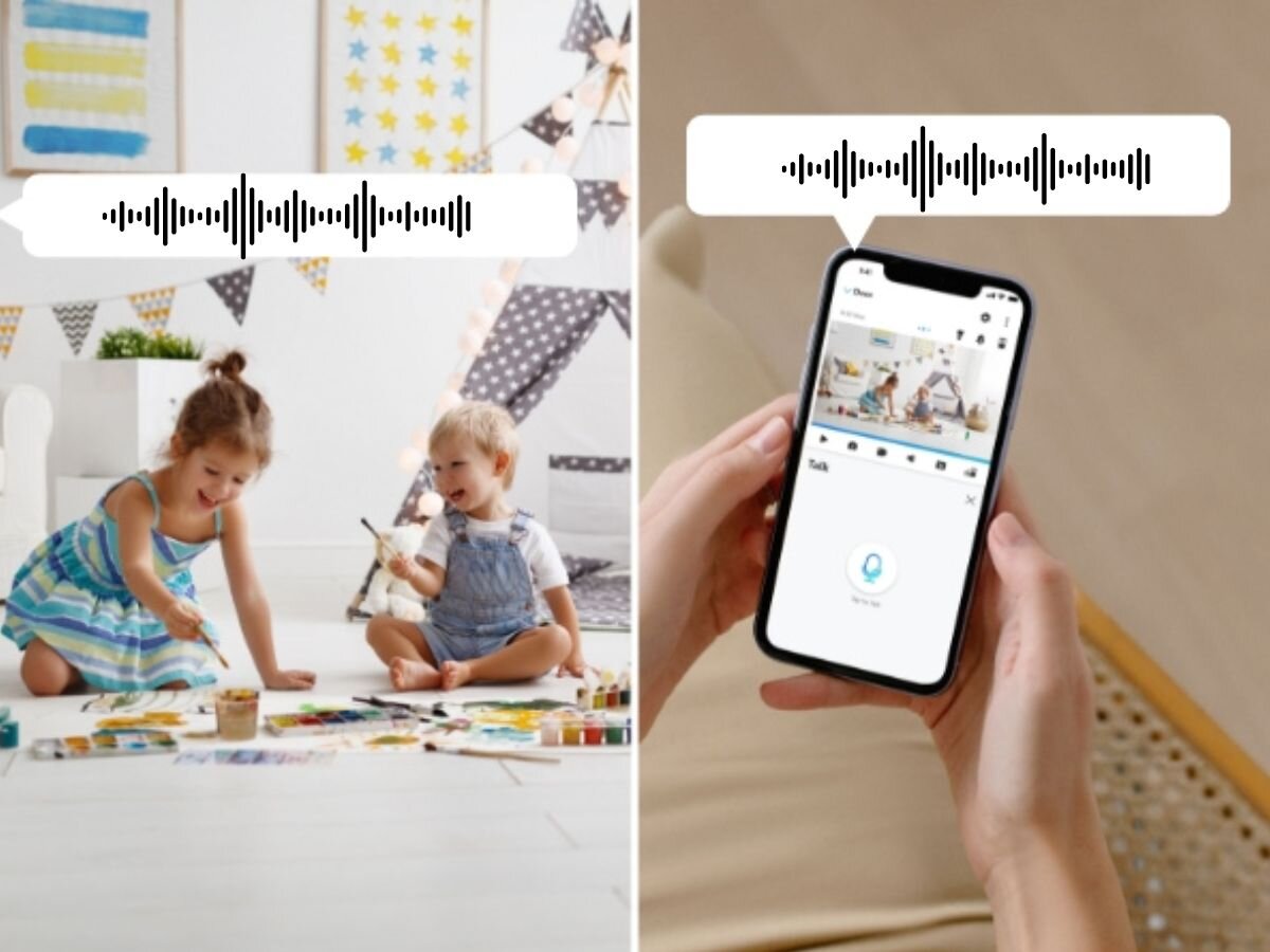 Reolink E330 dwukierunkowego audio interaktywnym i efektywnym Rozmowa na żywo
