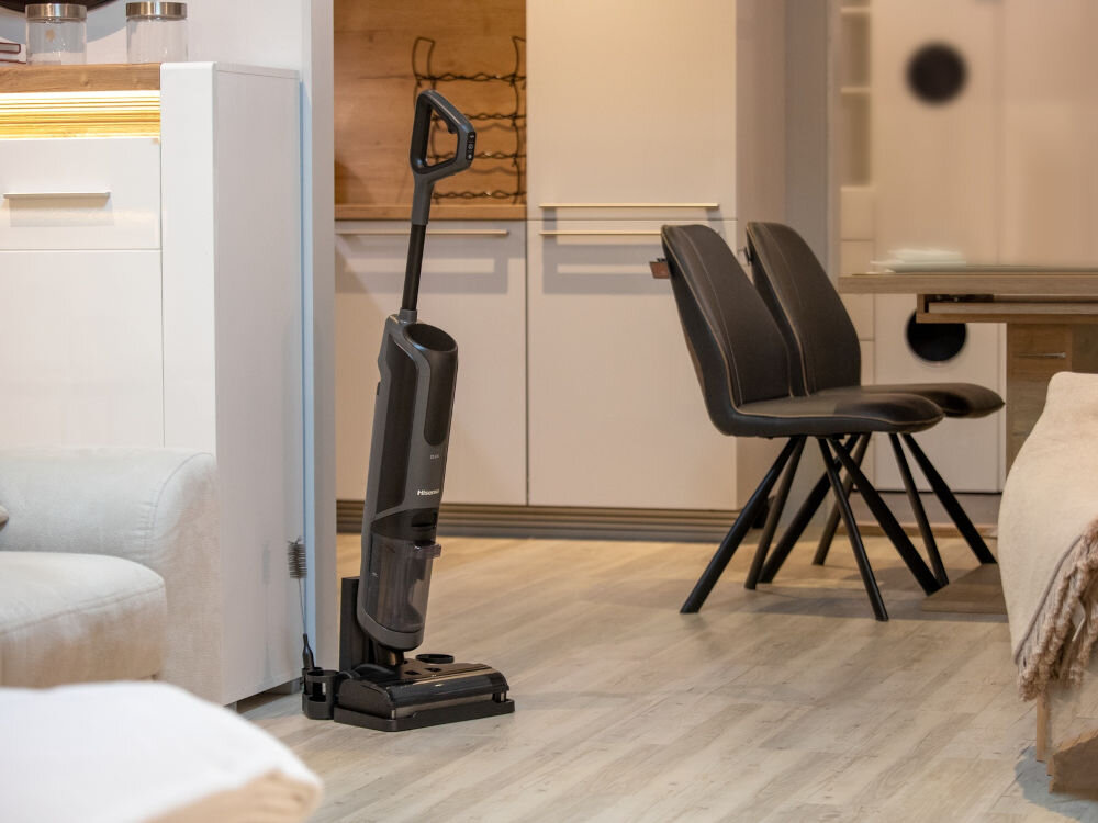 Odkurzacz HISENSE HFC433170A stacja ładowanie czyszczenie przechowywanie akcesoriów