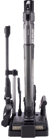Odkurzacz HISENSE Wet&Dry Expert HFC743169BKA 3w1 (Mopujący) odkurzacz i komplet akcesoriów w stacji