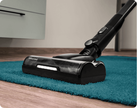 Mopkurzacz odkurzający dywan