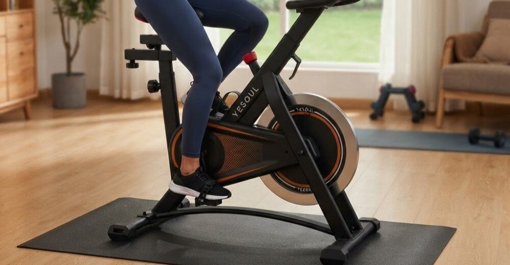 Rower spinningowy YESOUL A1 Czarny