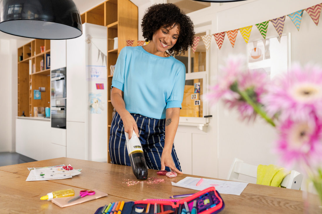 Odkurzacz KARCHER CVH 3 Plus Filter EU 1.198-356.0 wygląd prezentacja design wizualizacja Codzienna wygoda sprzątania