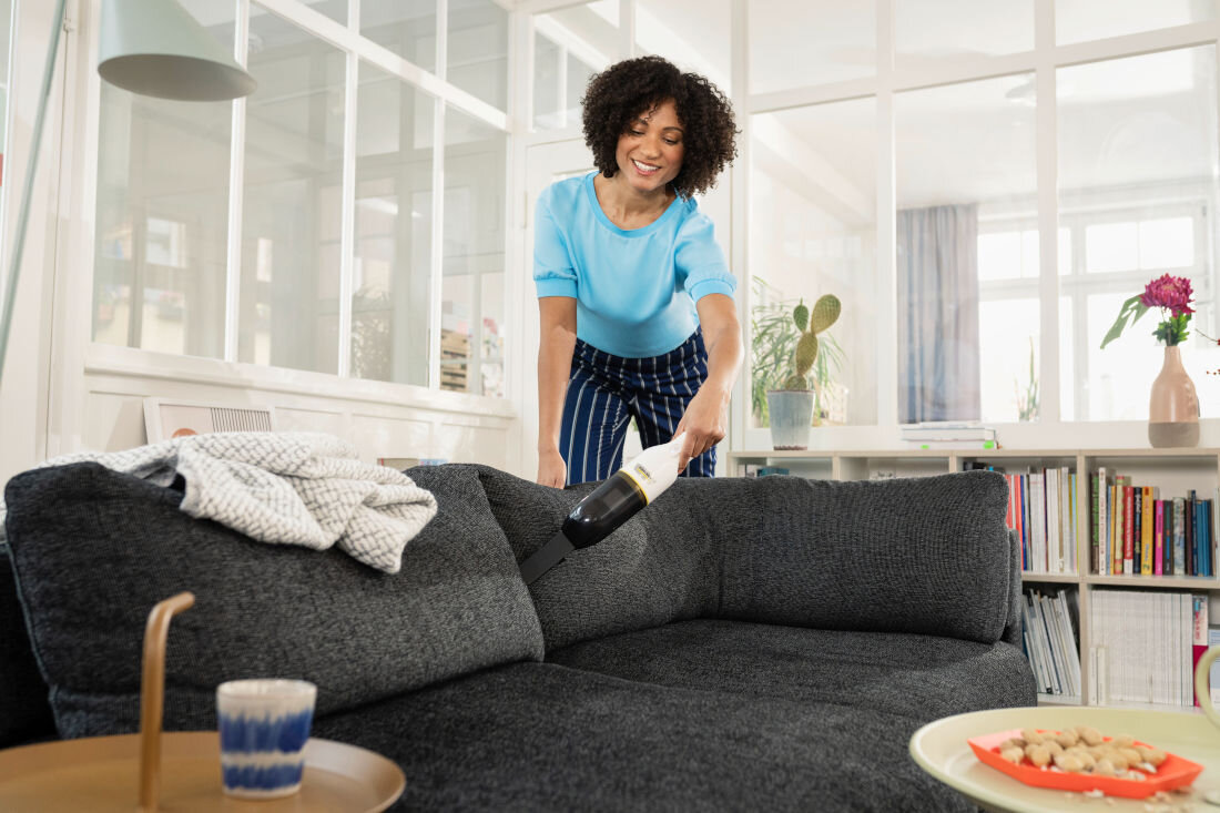 Odkurzacz KARCHER CVH 3 Plus Filter EU 1.198-356.0 Stabilna siła pracy Silnik BLDC szybko usunąć zabrudzenia Cicha praca poziom hałasu