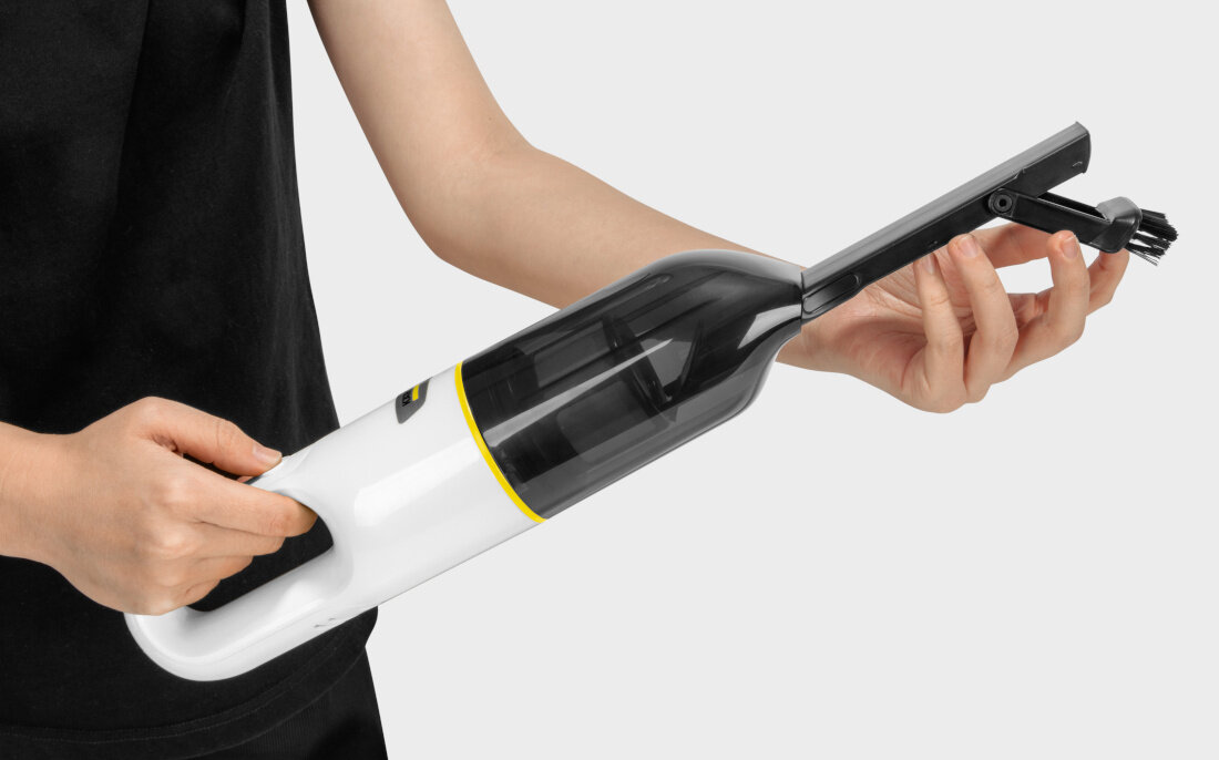 Odkurzacz KARCHER CVH 3 Plus Filter EU 1.198-356.0 Efektywna praca Dwa poziomy ssania  dostosowanie rodzaj zabrudzeń czas pracy Tryb oszczędny