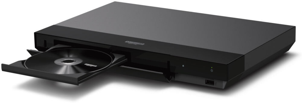 ODTWARZACZ BLU-RAY SONY UBP-X700K 4K CZARNY z wysuniętą tacką na płytę CD, DVD, MP3 Blu-ray Hi-Res Audio