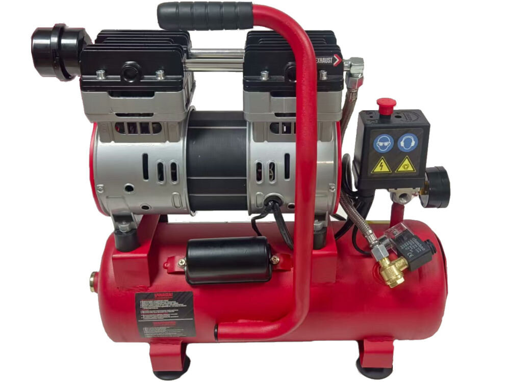 Kompresor bezolejowy PROLINE P200006 Kompresor bezolejowy 750W stalowa konstrukcja 1,5 mm 3-warstwowa powłoka