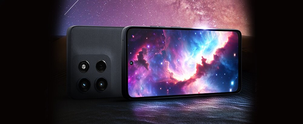 Smartfon MOTOROLA Moto G56 ekran i plecki obraz i dźwięk