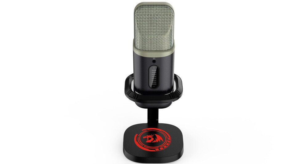 Mikrofon REDRAGON Echowave GM305 - Steruj głosem w każdej chwili, mikrofon na białym tle