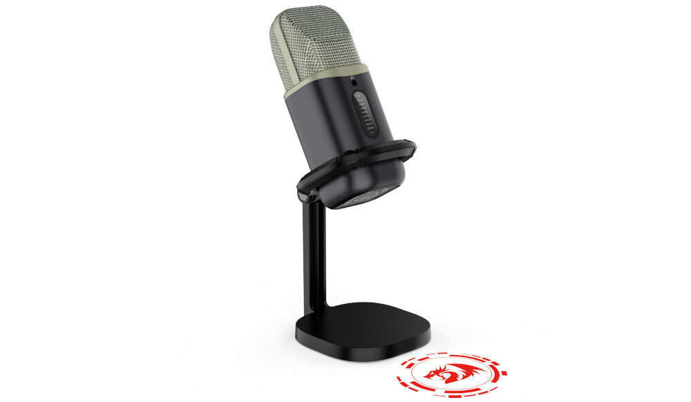 Mikrofon REDRAGON Echowave GM305 - Stylowy wygląd i trwałość, mikrofon na białym tle