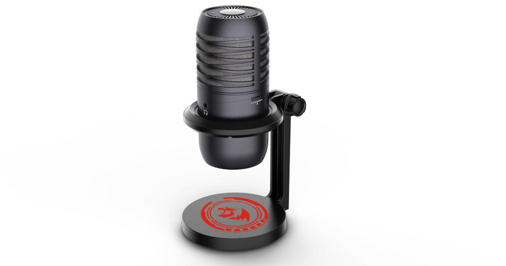 Mikrofon REDRAGON Nebula GM211 - Czysty dźwięk bez szumów, mikrofon na białym tle