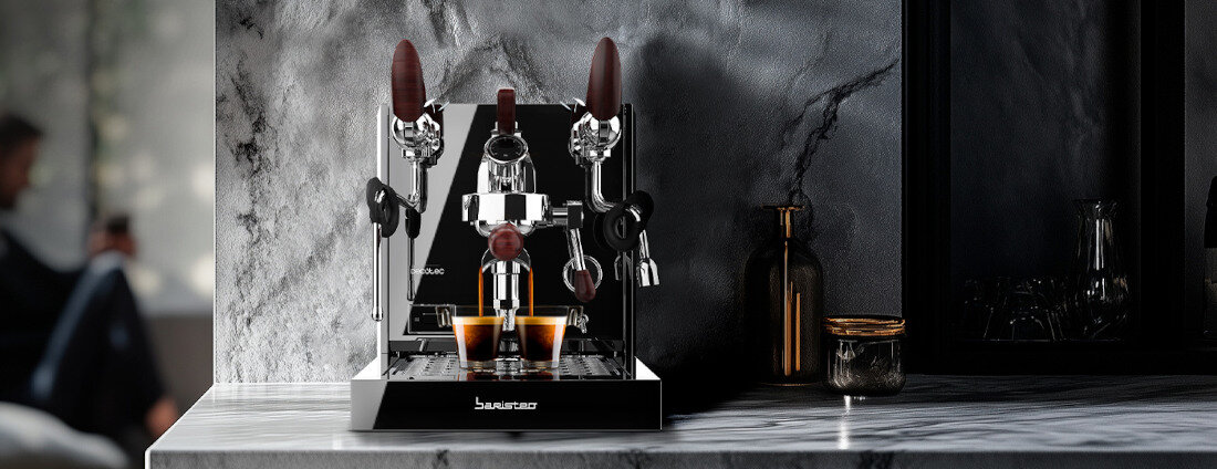 Ekspres CECOTEC Baristeo Excelsa wygląd design prezentacja wizualizacja Na wyciągnięcie ręki