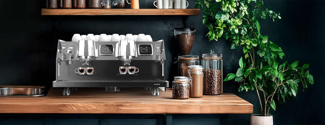 Ekspres CECOTEC Baristeo Regina wygląd design prezentacja wizualizacja Na wyciągnięcie ręki