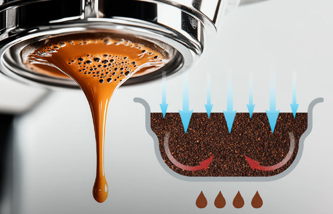 Ekspres CECOTEC Baristeo Mattina Aromat bez kompromisów Funkcja regulowanego wstępnego zaparzania  smak aromat doznania