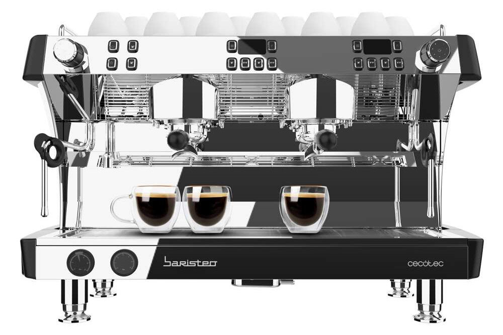 Ekspres CECOTEC Baristeo Mattina dla profesjonalistów od espresso po latte art wsparcie w codziennej pracy kawa