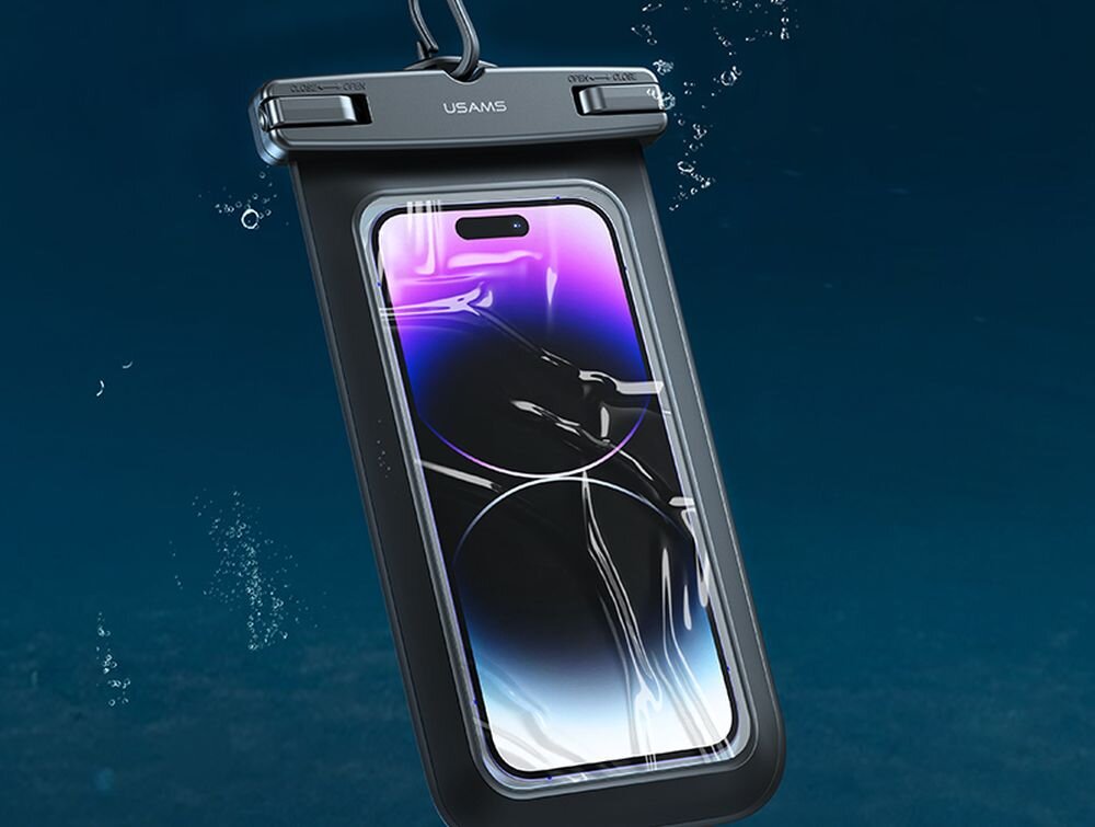 Etui wodoodporne USAMS US-YD012 nurkowanie ochrona smartfona do 30 metrów