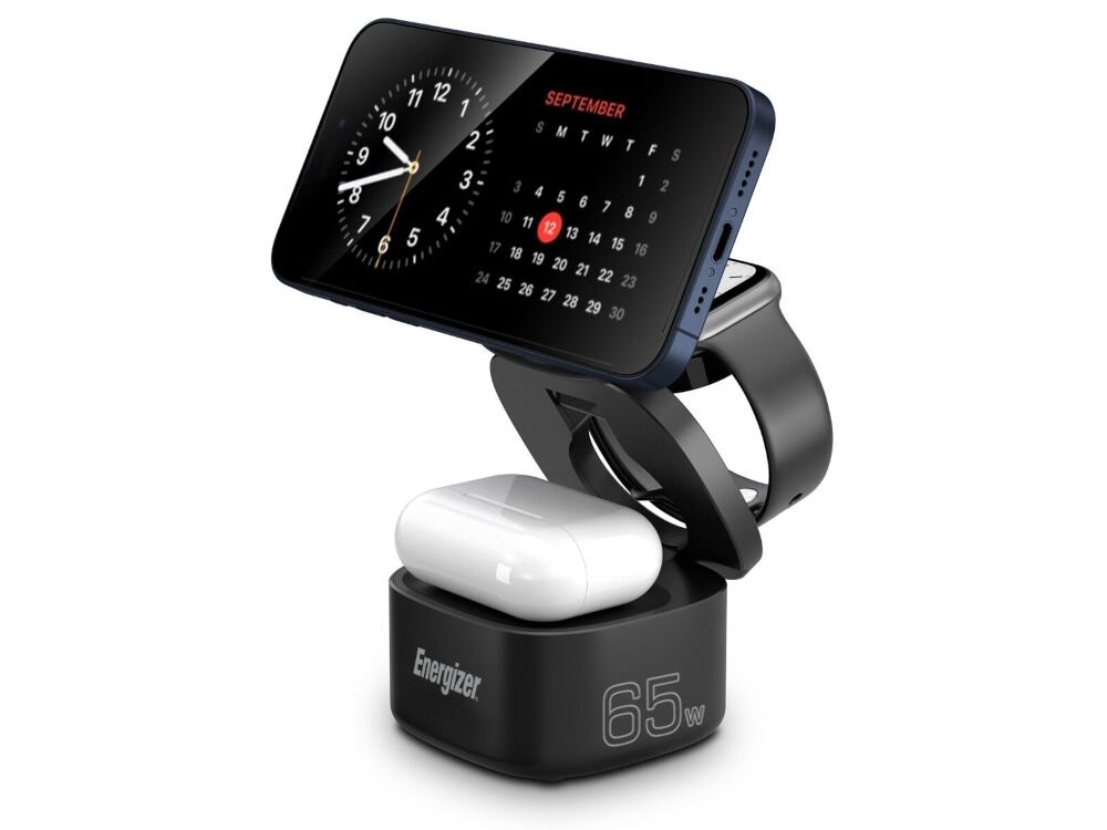 Ładowarka indukcyjna ENERGIZER WCP-311 65W Czarny Qi MagSafeQi