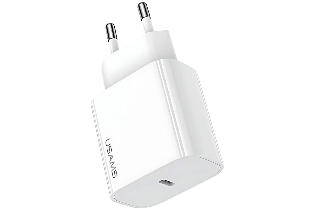 Ładowarka sieciowa USAMS T65 CC226TC01 20W Biały
ładowarka na białym tle
ładowarka ładowanie zasilanie