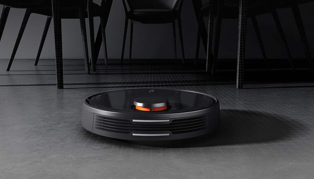 Robot sprzatajacy XIAOMI Mi Robot Vacuum-Mop Pro 2 Czarn 12 czunikow wielokierunkowychy
