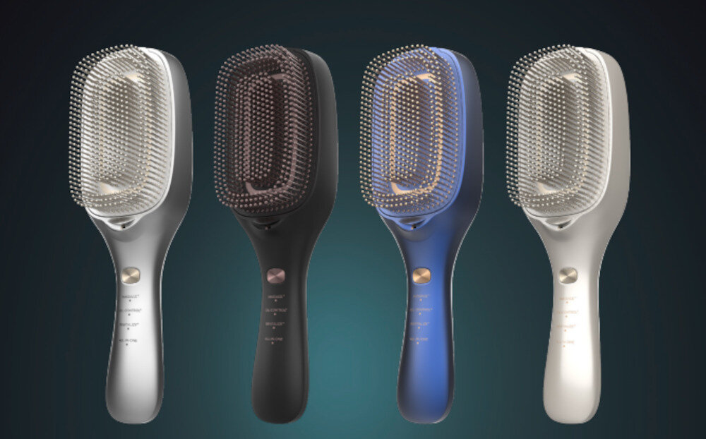 Szczotka prostująca CECOTEC Haircare Revitalize Aluminium wygląd design wizualizacja prezentacja Codzienna pielęgnacja z efektem SPA