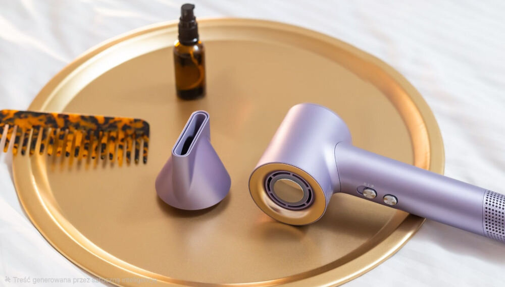 Suszarka INOLY Jet Dry Light Purple 1800W Efektywne suszenie włosów wygląd design wizualizacja prezentacja 