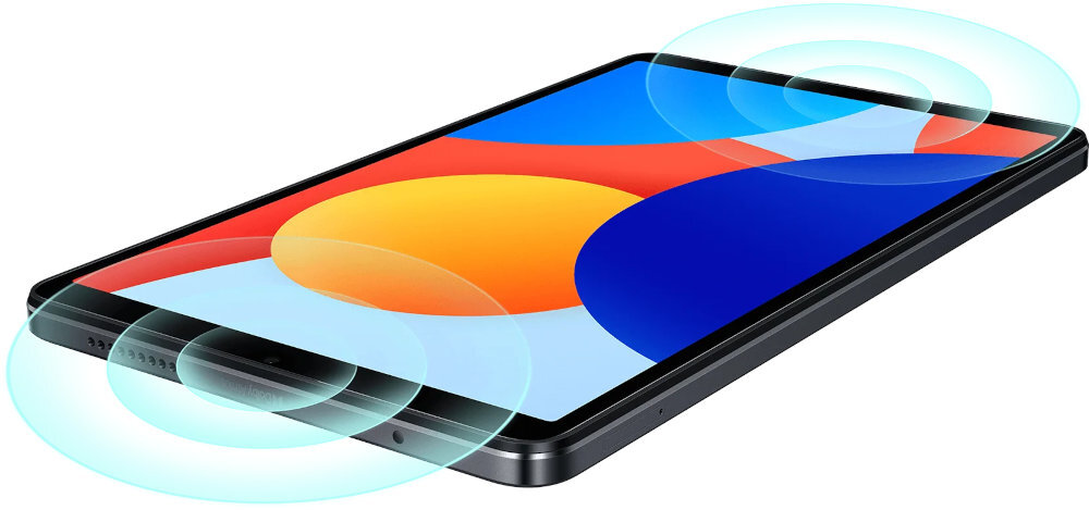 Tablet XIAOMI Redmi Pad SE Dwa głośniki stereo Dolby Atmos