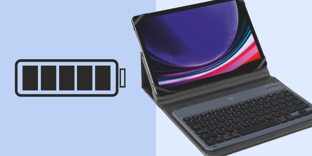 Etui HAMA Travel 500 Uniwersalne 7-11 cali Czarny Klawiatura Uniwersalna i wydajna