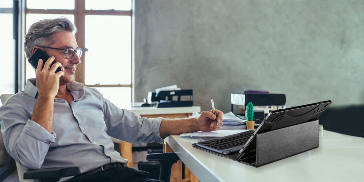 Etui HAMA Travel 500 Uniwersalne 7-11 cali Czarny Klawiatura Pełna ochrona i styl