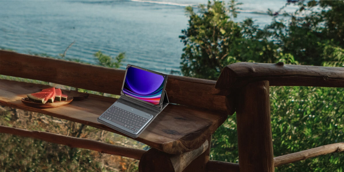 Etui HAMA Travel 500 Uniwersalne 7-11 cali Czarny Klawiatura Wygoda pisania gdziekolwiek