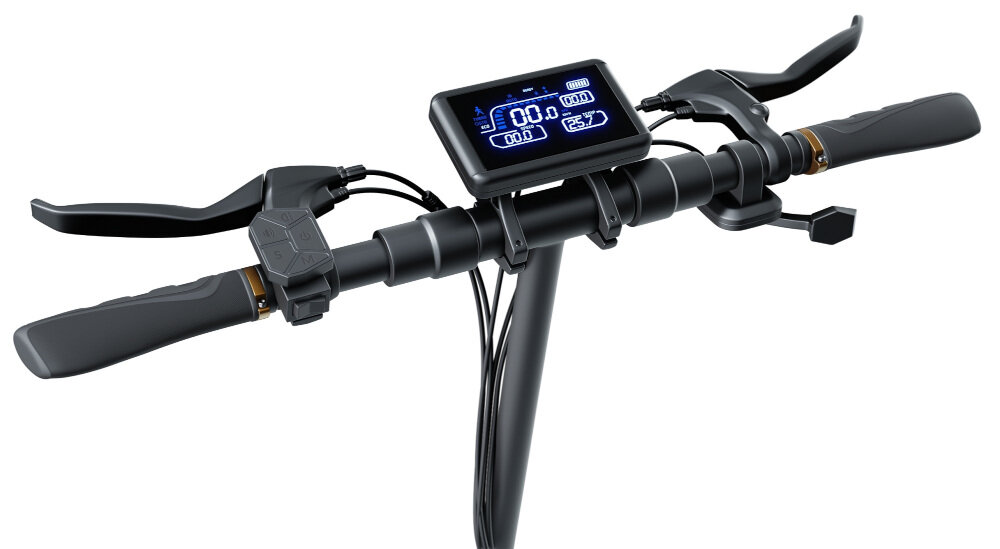 HULAJNOGA ELEKTRYCZNA RUPTOR R12 CZARNA czytelny wiswtelacz