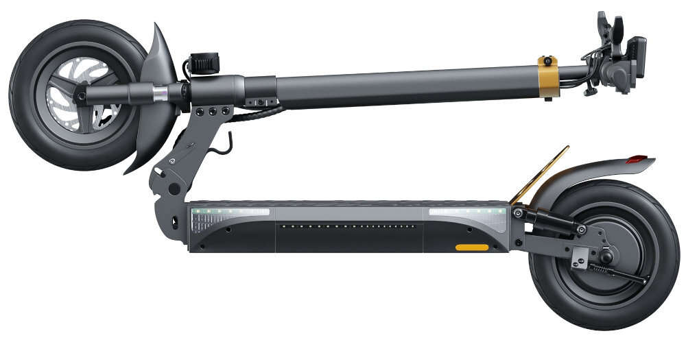 HULAJNOGA ELEKTRYCZNA RUPTOR R12 CZARNA wygodny transport po zlozeniu