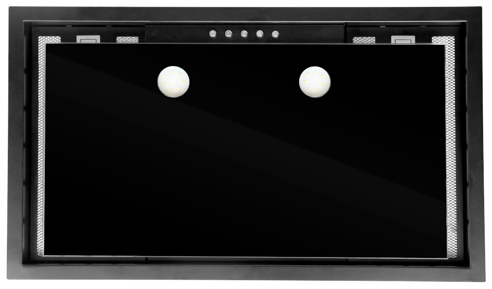 Okap VDB WGS 60/35 Czarny okap ogólnie wymiar