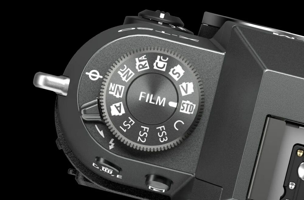 FUJIFILM X-T50 pokrętło symulacji filmu 20 trybów REALA ACE
