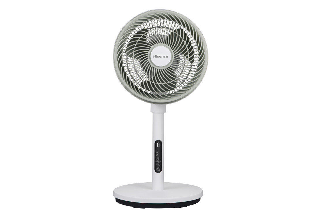 Wentylator HISENSE HCF349SW Czas pod kontrolą Timer praca oszczędność energii i poczucie bezpieczeństwa