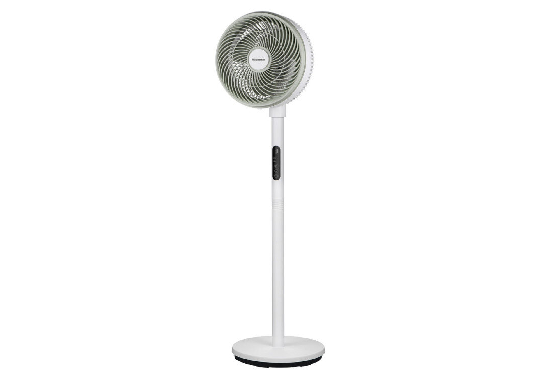 Wentylator HISENSE HCF349SW Elegancja w otoczeniu Biała, subtelna kolorystyka Estetyczny design