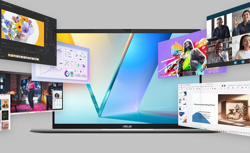 Recenzja laptopa ASUS VivoBook S 16 z omówieniem jego funkcji i wydajności. - Snapdragon, RAM, Microsoft Copilot