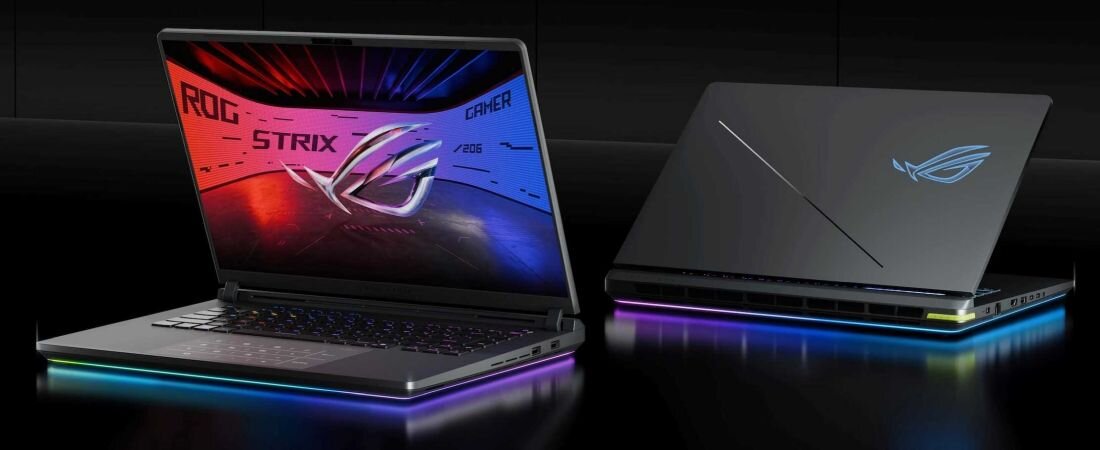 Laptop ASUS ROG Strix G16 - ASUS ROG Strix G16, gamingowy laptop o wysokiej wydajności, zaprojektowany dla entuzjastów gier komputerowych.