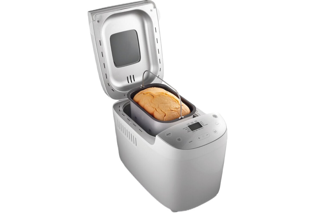 Wypiekacz do chleba GORENJE BM1600WG (41 x 30.7 x 26.8 cm) Śniadanie gotowe na czas Funkcja opóźnionego startu  program bezglutenowy Proces odbywa się automatycznie