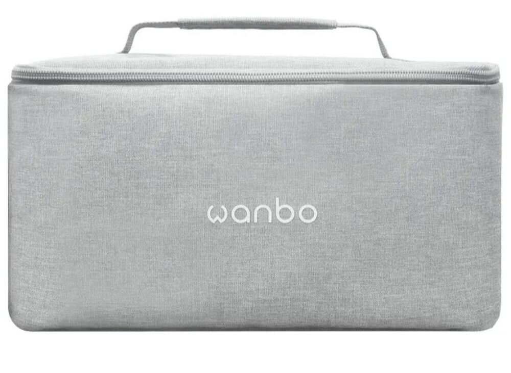 Torba na projektor WANBO Bag T2 Ultra poliester dedykowana ochrona transport zamek błyskawiczny uchwyt, torba na białym tle