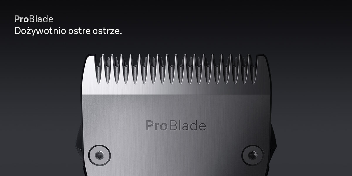 Trymer BRAUN Seria 7 BT7540 napis problade dożywotnio ostre ostrze