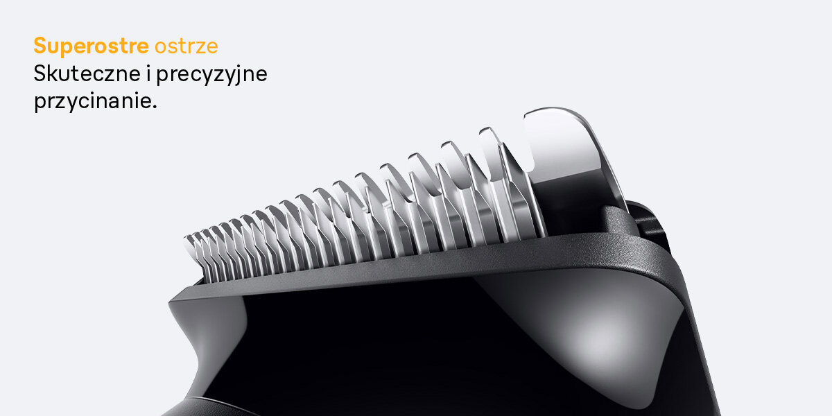 Trymer BRAUN Seria 5 BT5560 napis superostre ostrze skuteczne i precyzyjne przycinanie