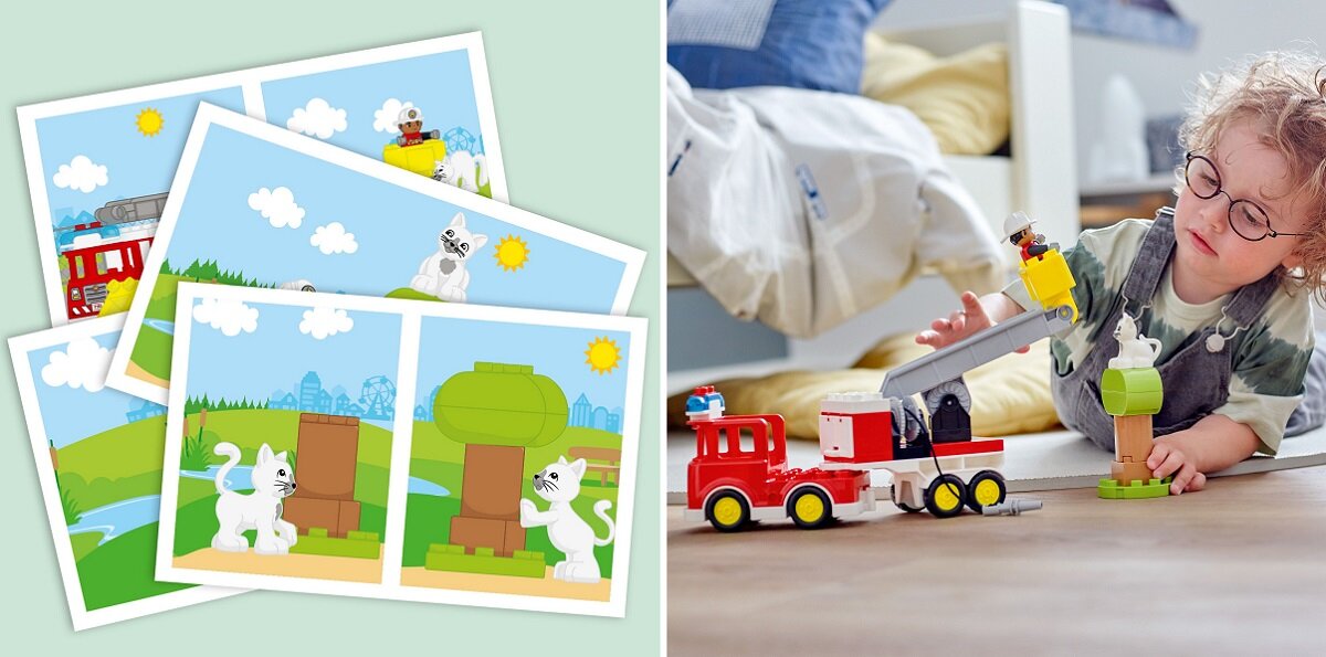 LEGO Duplo Wóz strażacki 10969
Wysoka jakość i bezpieczeństwo