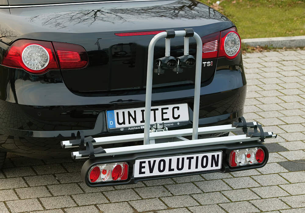 Bagażnik samochodowy na rower UNITEC Extra Alu Atlas na hak 2 rowery