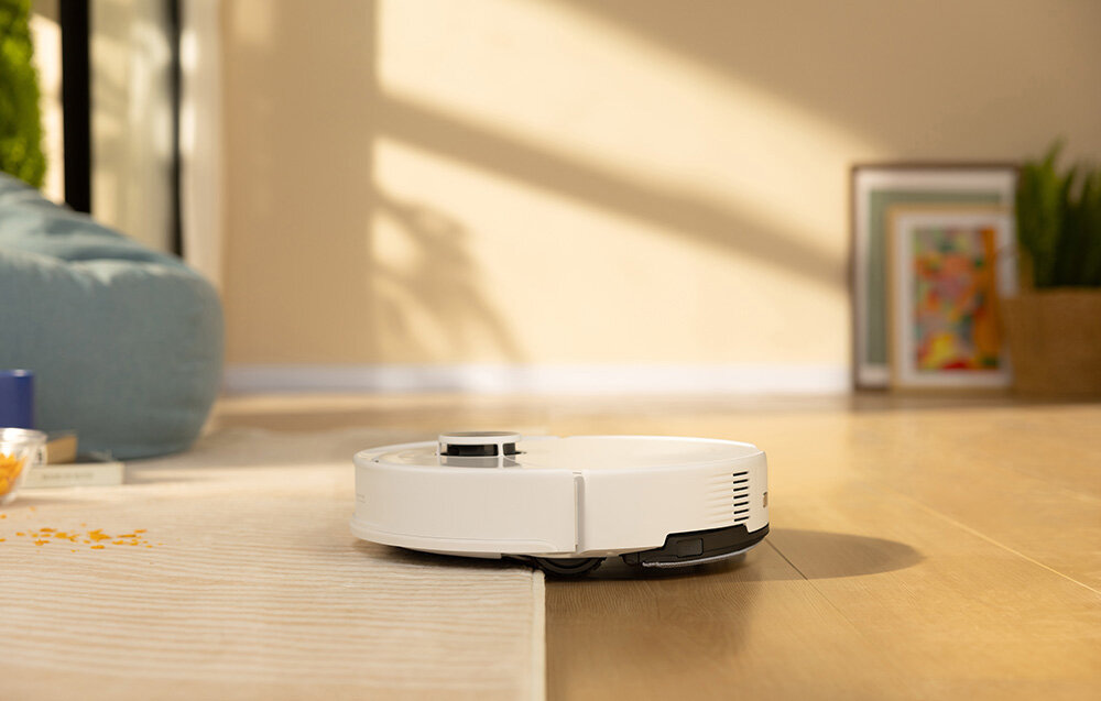 Robot sprzątający ROBOROCK Q10 VF Biały Bezproblemowe odkurzanie dwustopniowy mechanizm Główna szczotka o konstrukcji litery V ze specjalnym grzebieniem włosy piralna szczotka boczna z elastyczną osłoną